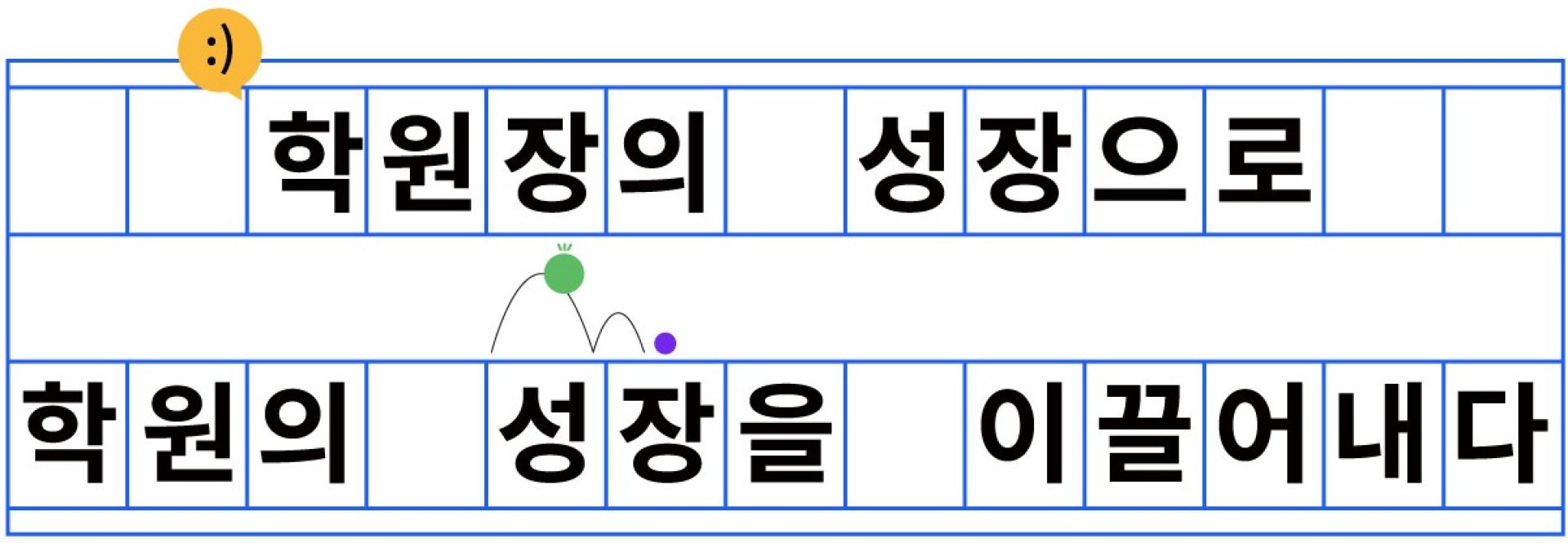 학원장의 성장으로 학원의 성장을 이끌다